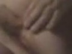 Sexy overweight woman with large inflated unshaved bawdy cleft gets it fingered on camera. Man's rakish hands touch her large clitoris, giving her distinguished stroking.